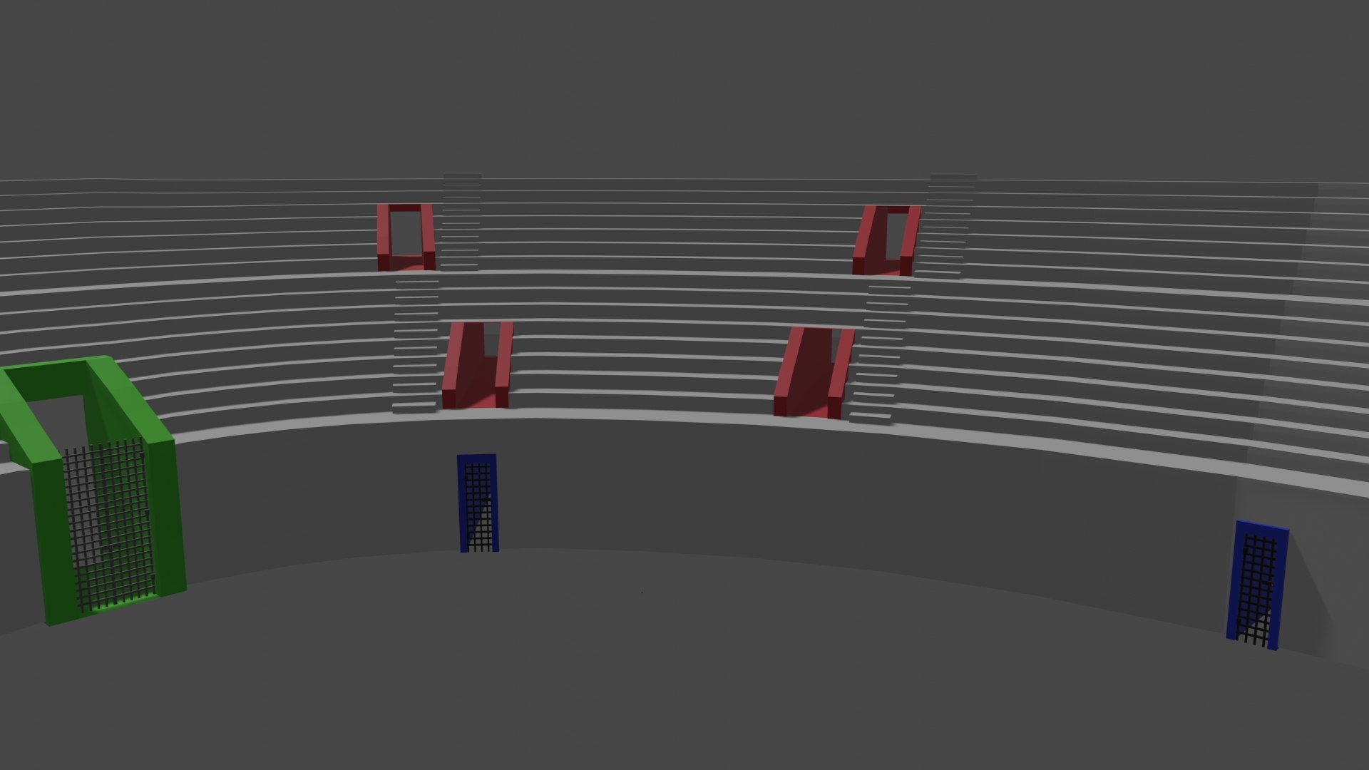 3D Model Roman Amphitheater - TurboSquid 2158382