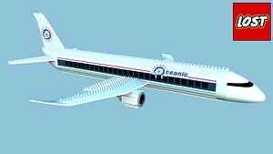 LEGO Lost Oceanic 815 Plane