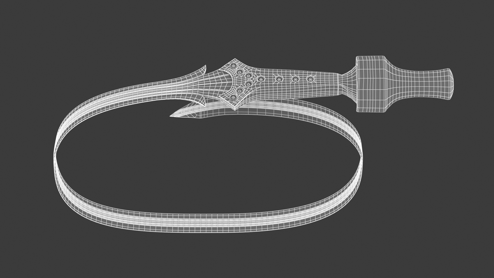 Urumi Sword 3D model - TurboSquid 1769222