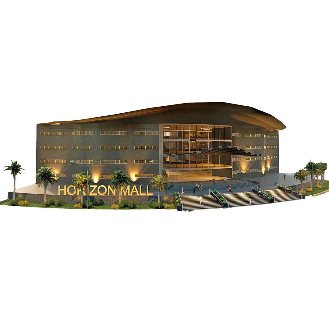 Mall Shopping Model - TurboSquid 1667177