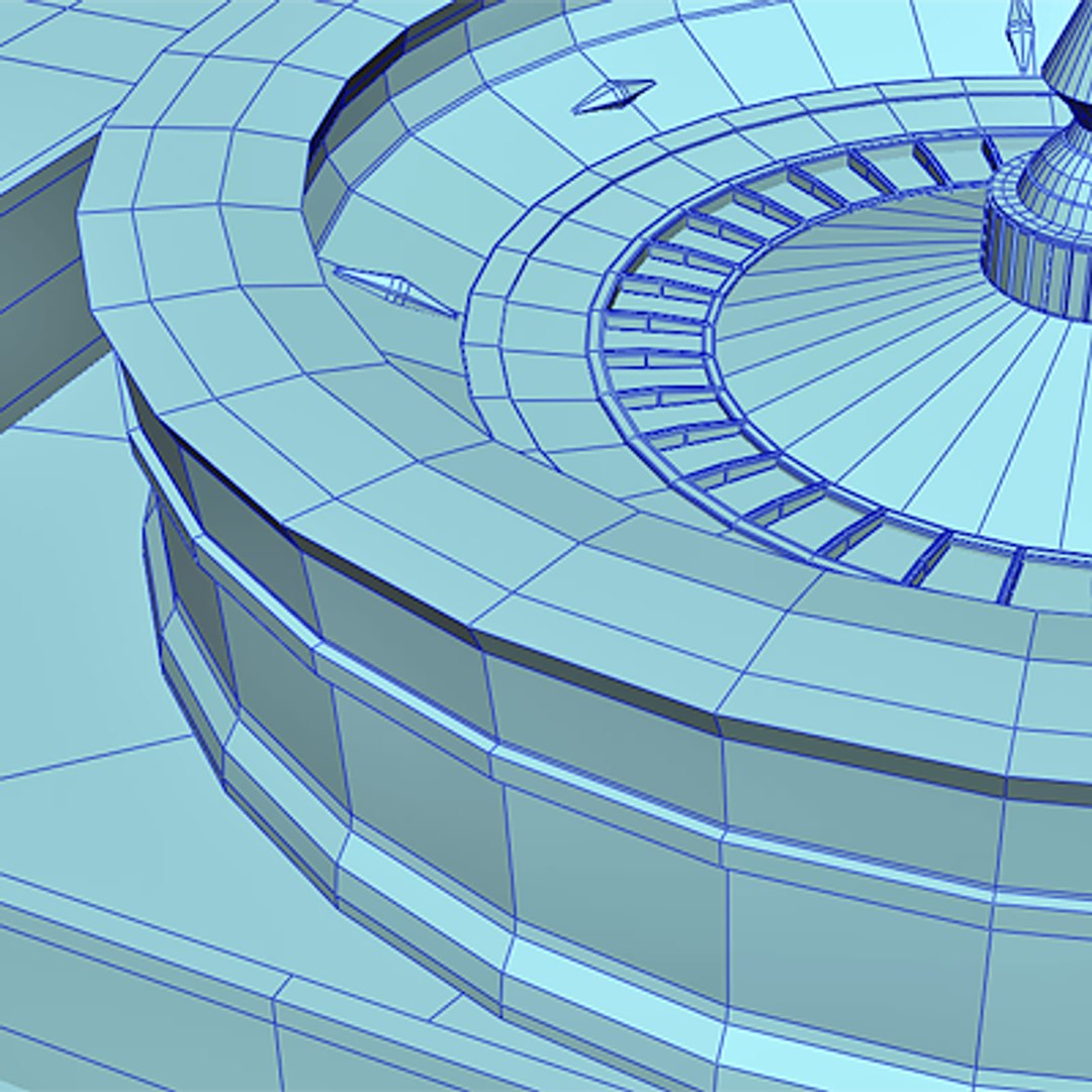 Roulette Table 3d Model