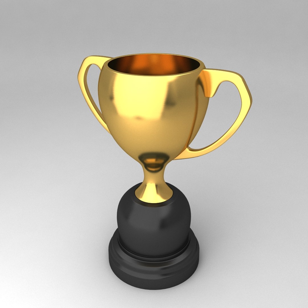 Awards Trophies 3d Model