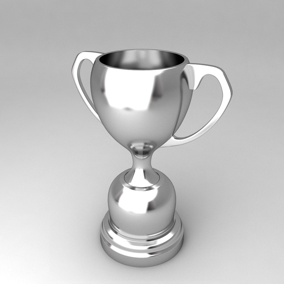 awards trophies 3d model