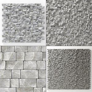 Wall brick rock decoration n1