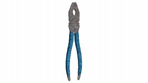 3D model Pliers old the tool