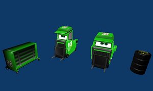 chick hicks 3d model