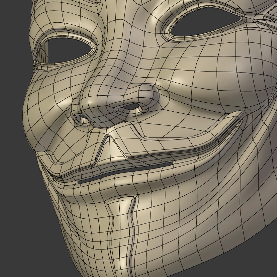 3d Anonymous Mask Model