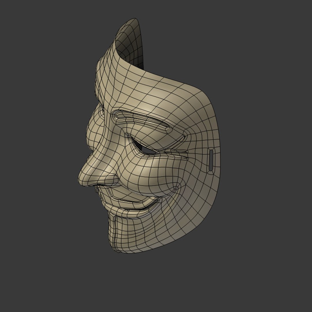 3d Anonymous Mask Model