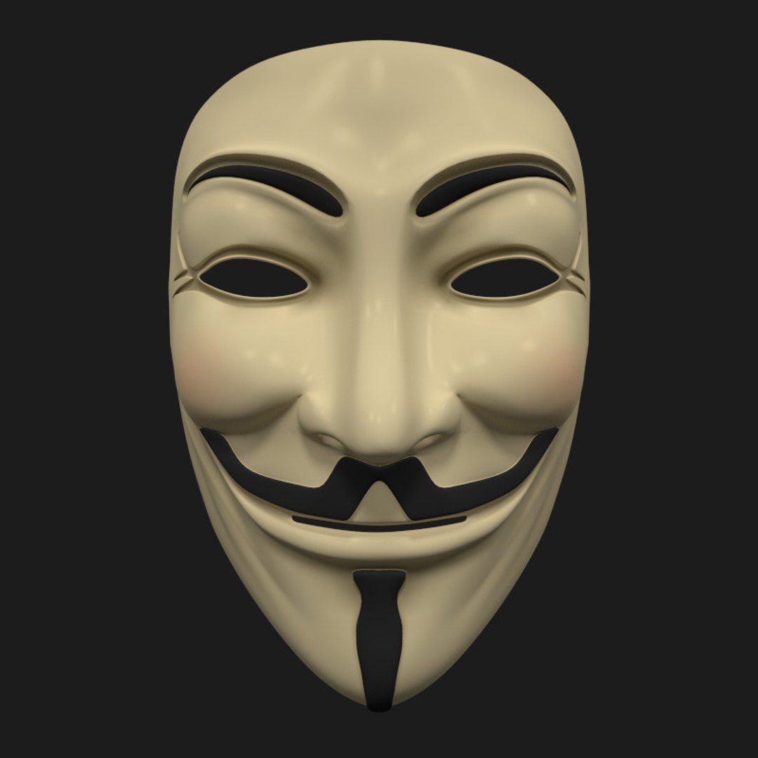 3d Anonymous Mask Model