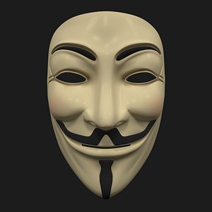 3d anonymous mask model