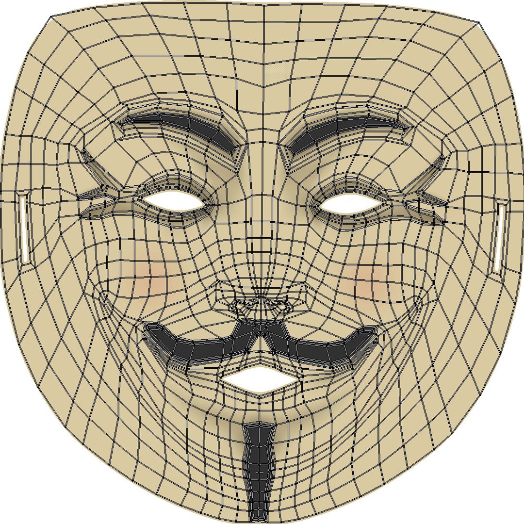 3d Anonymous Mask Model