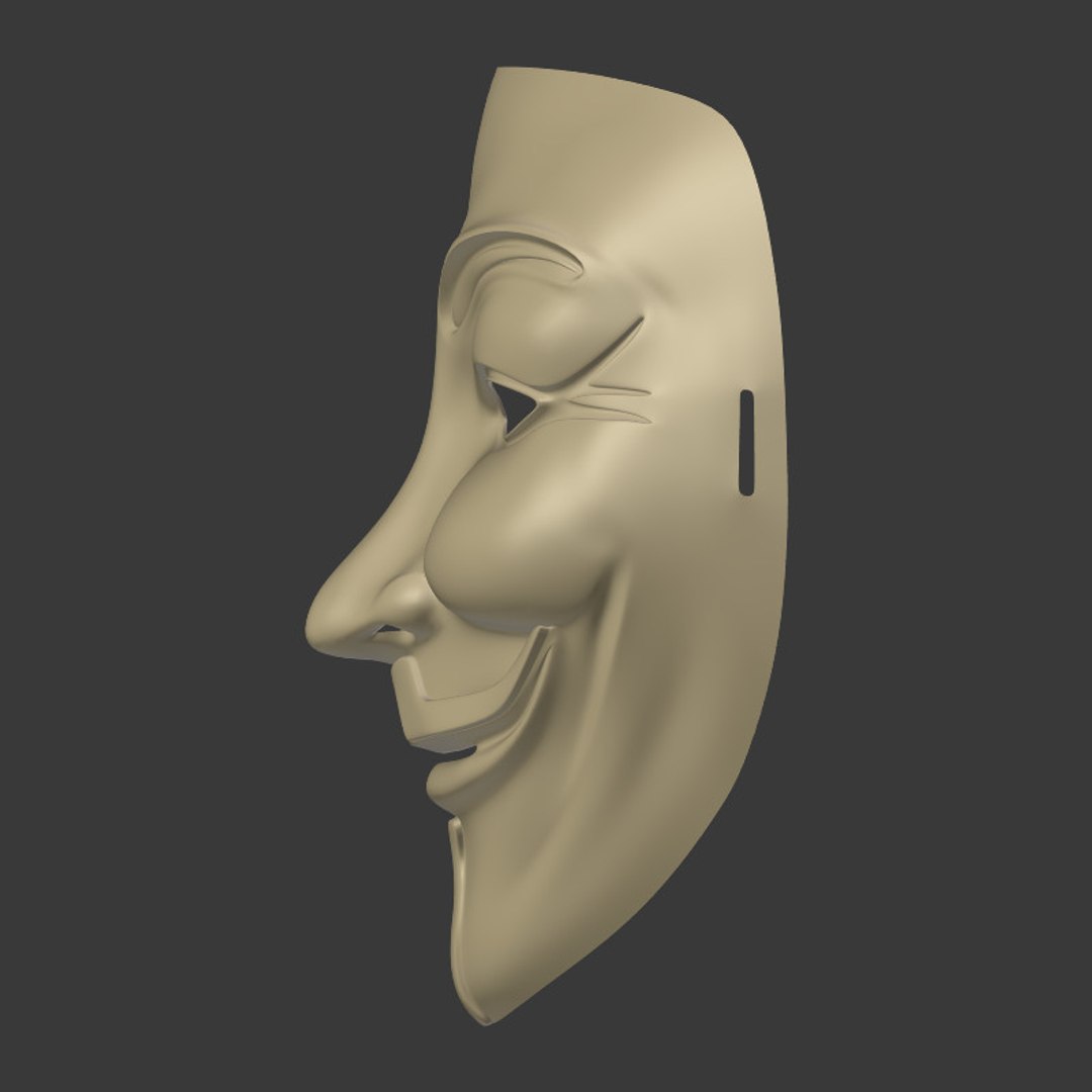 3d Anonymous Mask Model
