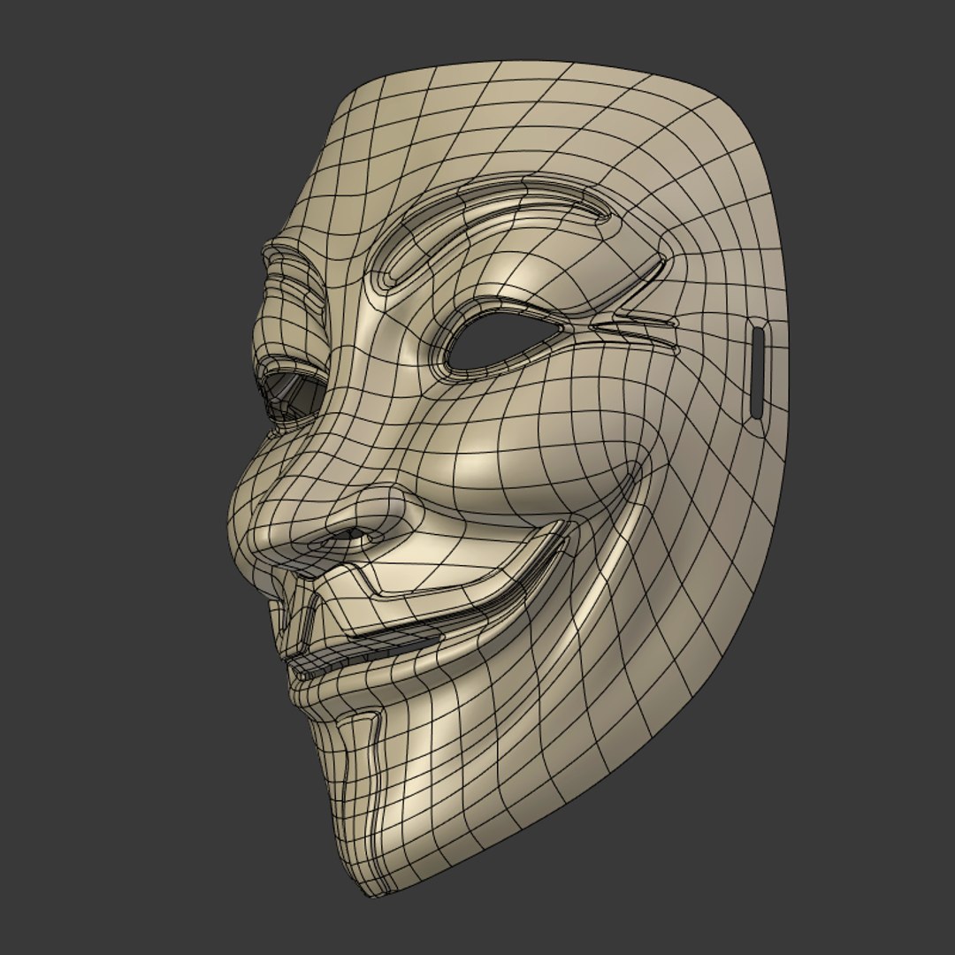3d Anonymous Mask Model