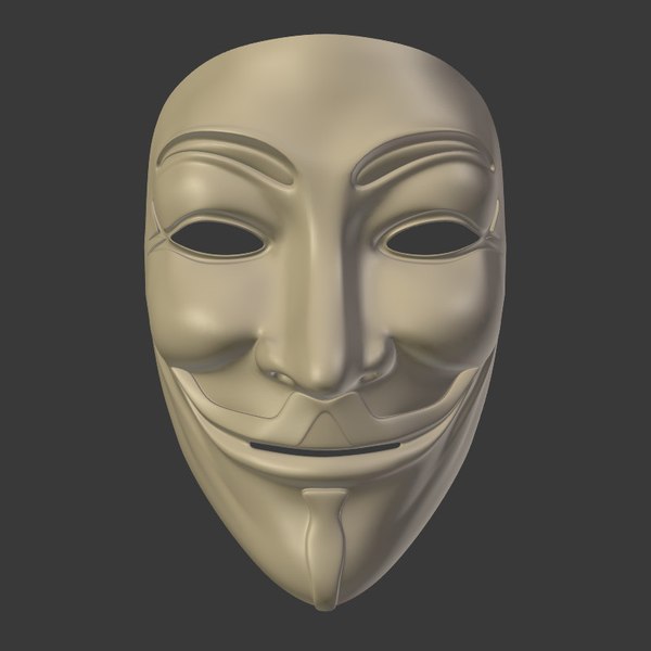 3d anonymous mask model