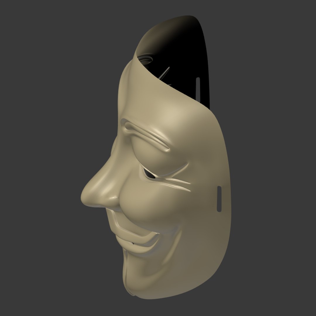 3d Anonymous Mask Model