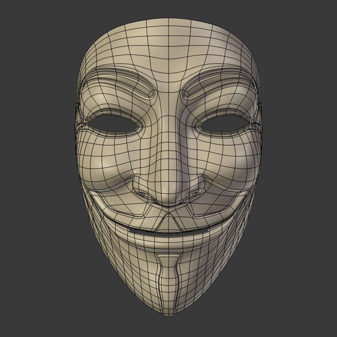 3d Anonymous Mask Model