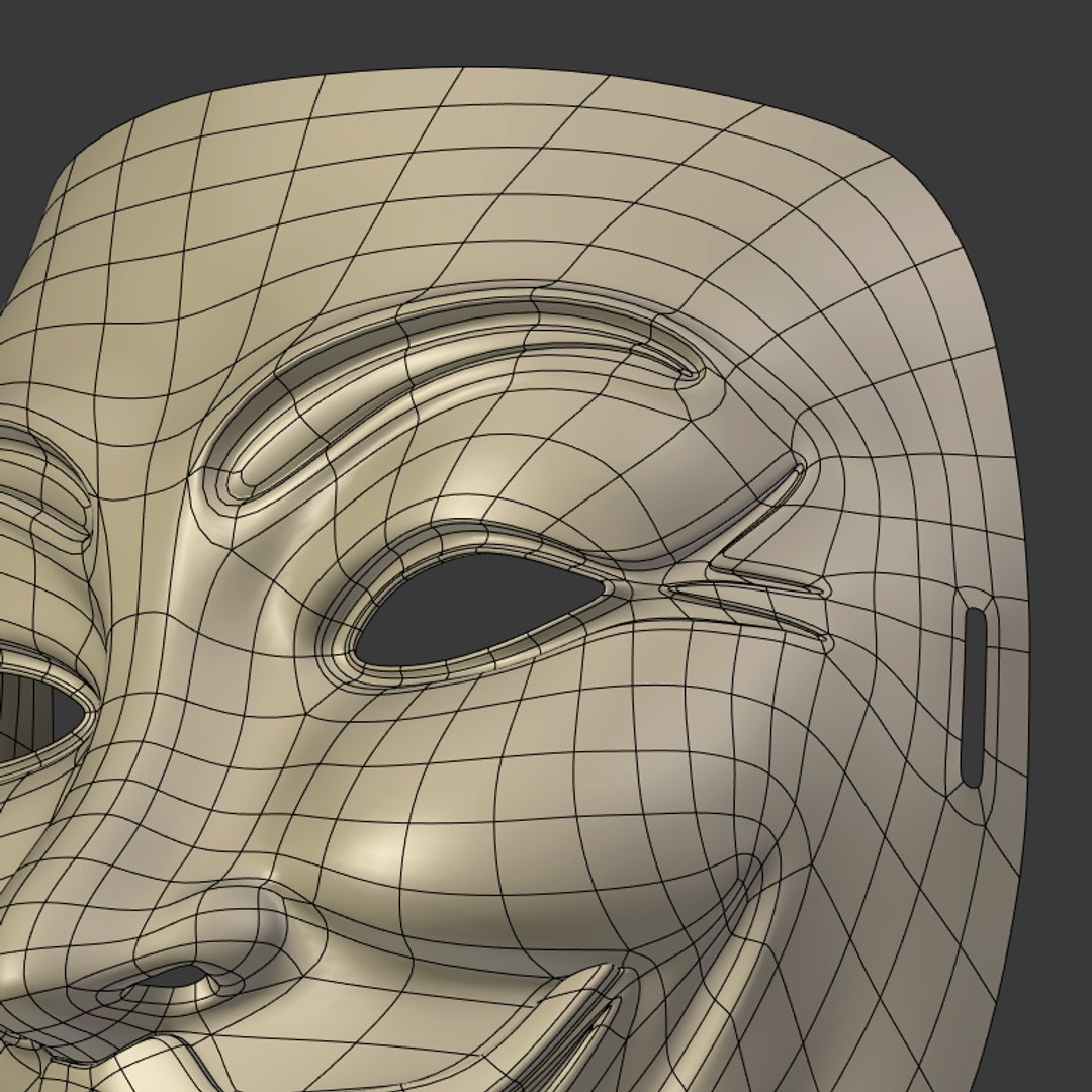 3d Anonymous Mask Model