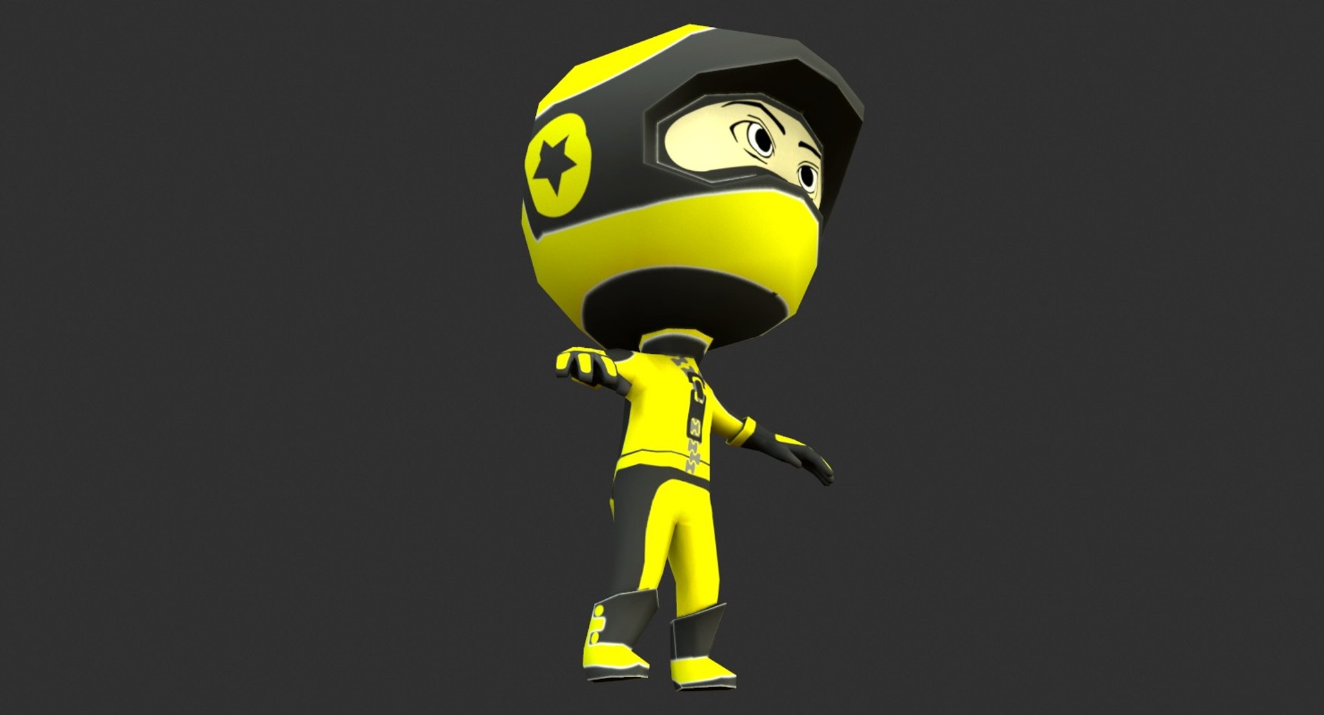 Max Character Riders 2 Mesh