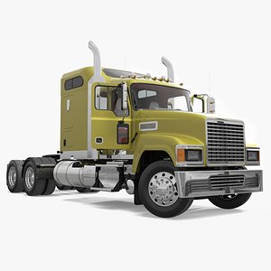 Freight Truck Rigged 3D model