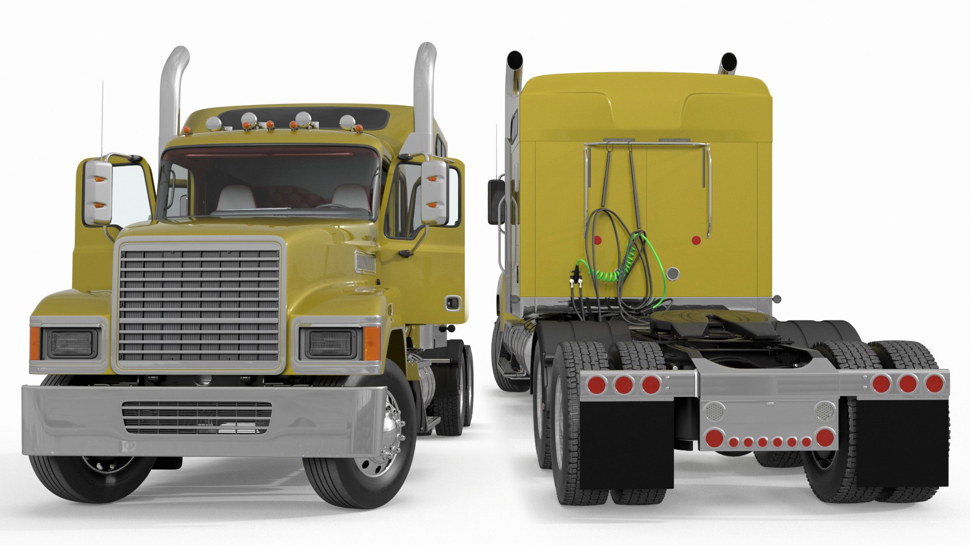 Freight Truck Rigged 3D Model - TurboSquid 2292282