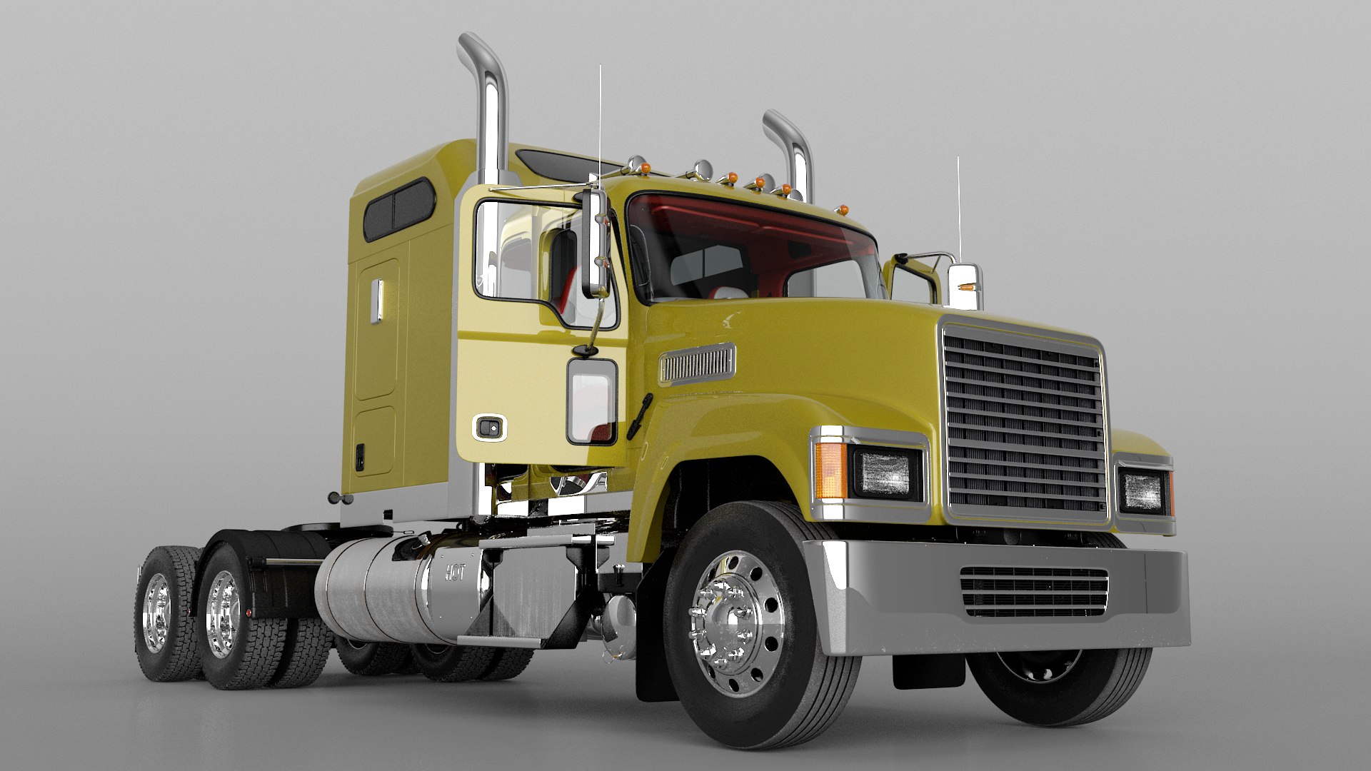 Freight Truck Rigged 3D Model - TurboSquid 2292282