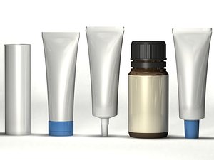 tubes bottle 3ds