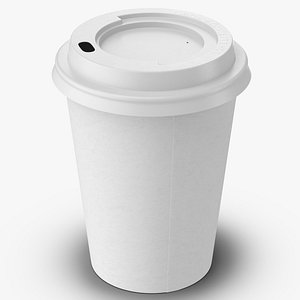 coffee cup 12oz takeout 3d max