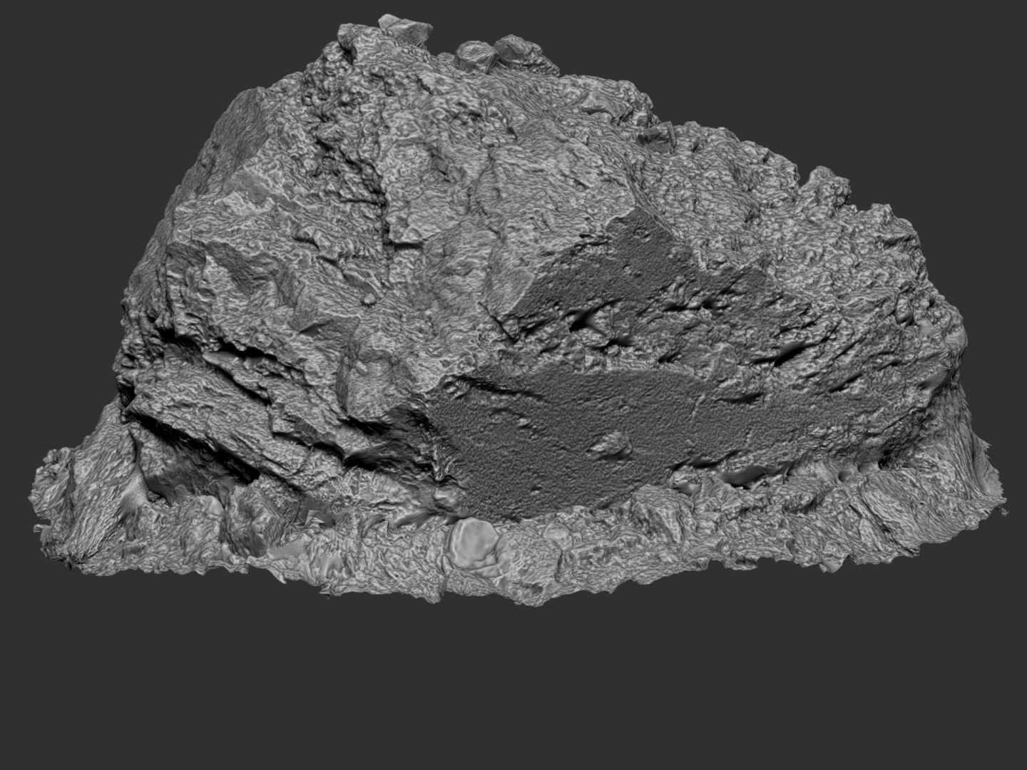 3d Model Volcanic Rock 8k