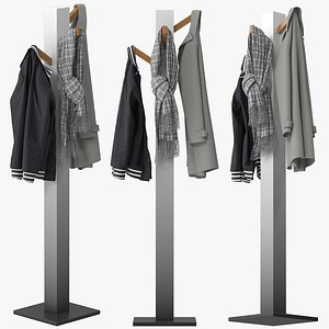 Albero Kubedesign Coat Rack model