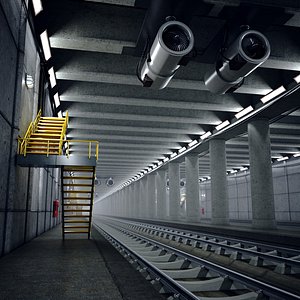 tunnel section 3D