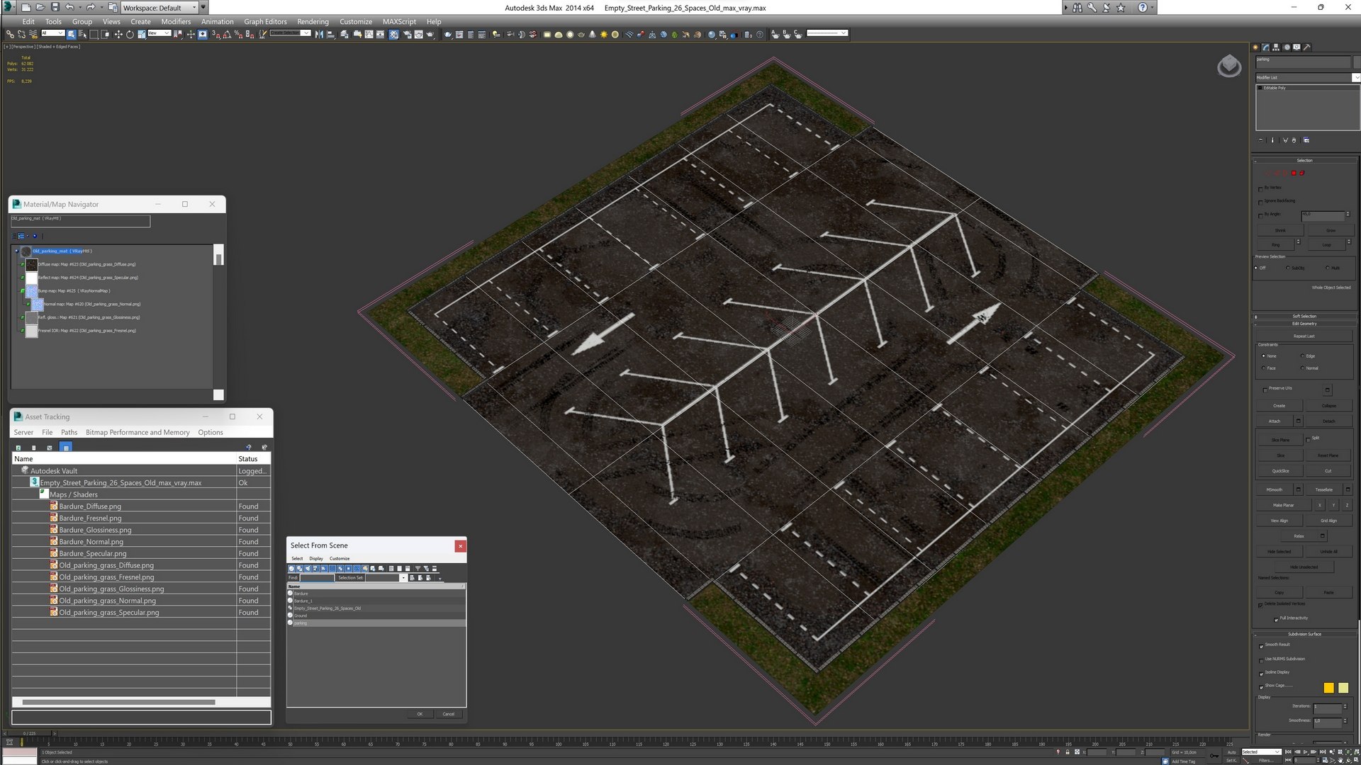 3D model Empty Street Parking 26 Spaces Old https://p.turbosquid.com/ts-thumb/rw/GARTNl/V9/emptystreetparking26spacesold3dsmodel017/jpg/1720049906/1920x1080/fit_q87/7c4fe134f78e8c8e648172607974512ae6bb0d7f/emptystreetparking26spacesold3dsmodel017.jpg