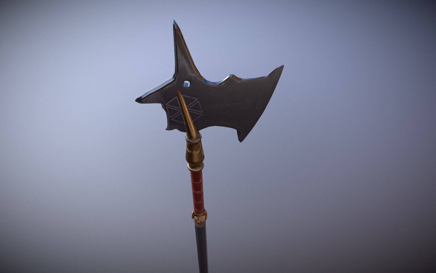 Medieval Halberd Model - TurboSquid 1256485