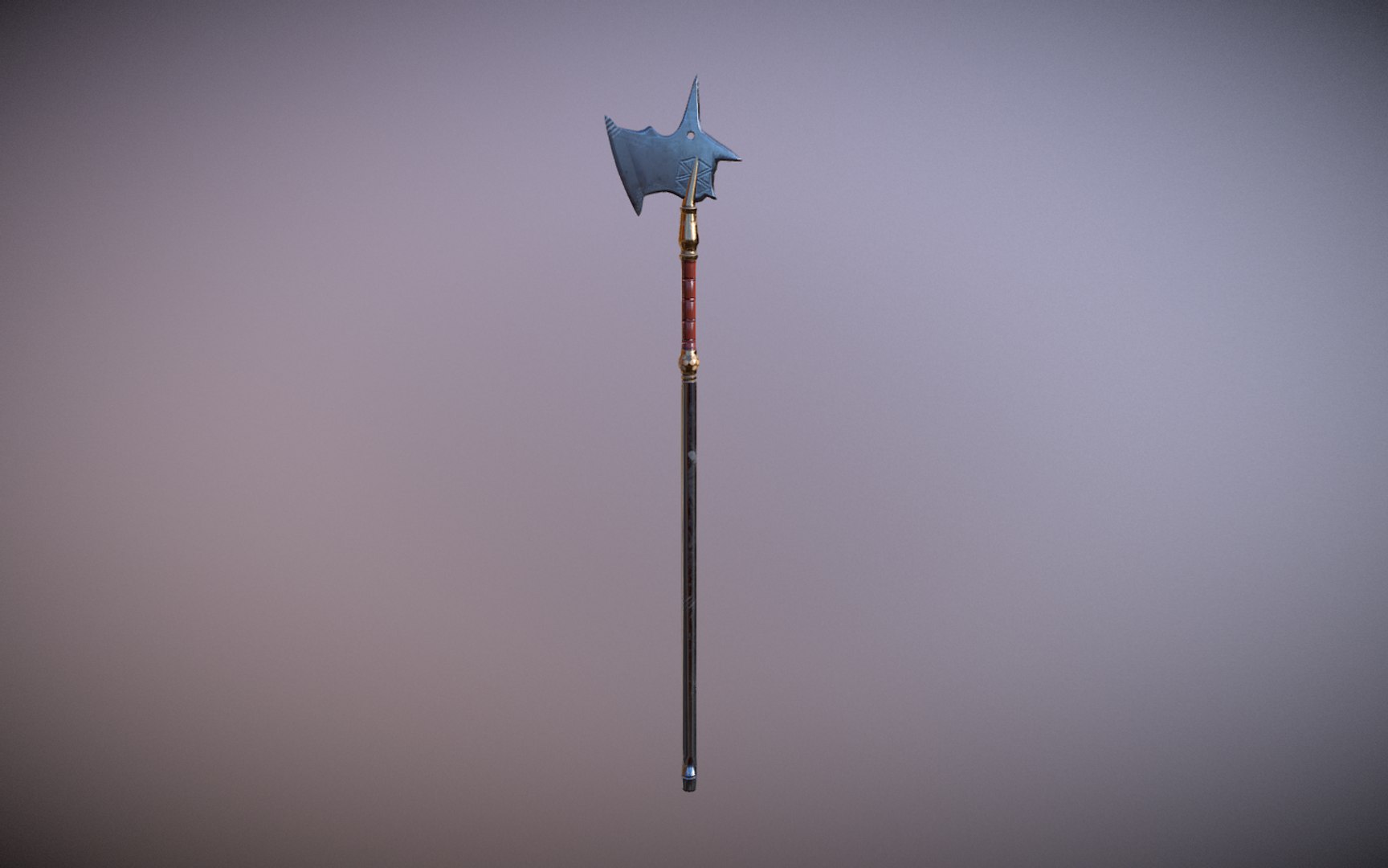 Medieval Halberd Model - TurboSquid 1256485