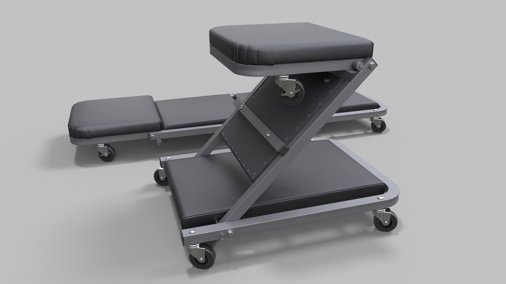 1 Mechanics Creeper Seats Pack V3 4 In 1 Model - TurboSquid 2049568