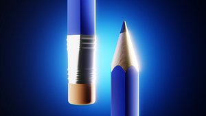 3D Pencil model