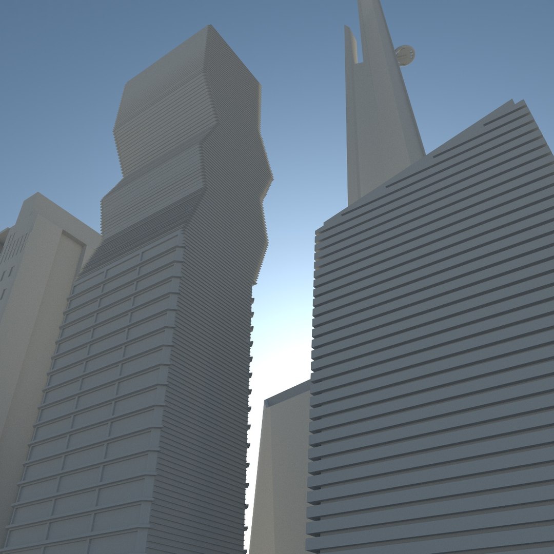 3D buildings - TurboSquid 1329575