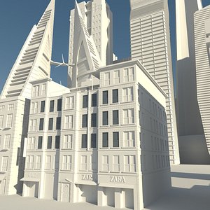 3D buildings