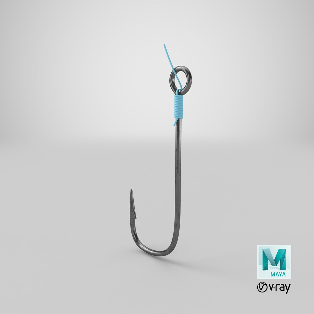 fishing hook 3D https://p.turbosquid.com/ts-thumb/rw/aL2A7H/REKEg0na/stemcell_maya_vray_render/png/1565264609/1920x1080/fit_q87/0f5ea8b0bff6cecefe366d06c2af5a2ffb5570c0/stemcell_maya_vray_render.jpg