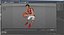 Adolescente jogando basquete
