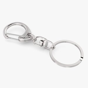 Key Chain With Carabiner Clasp