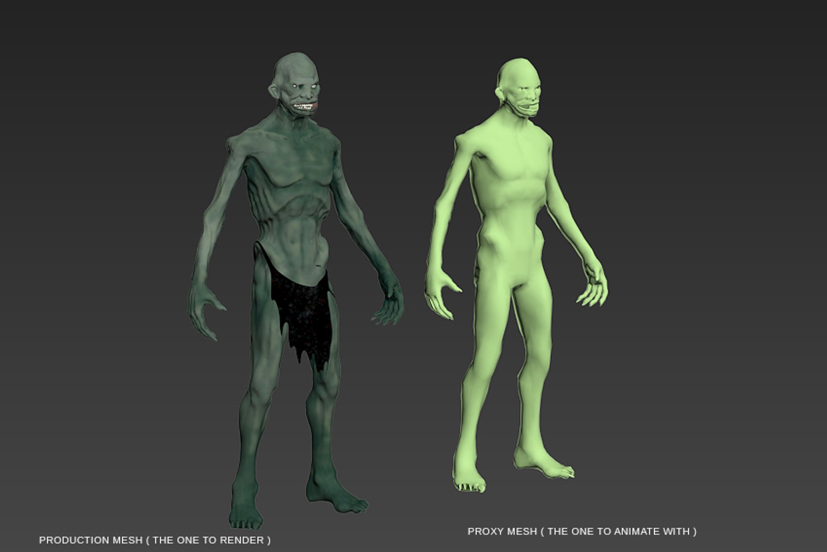 Mutant 3D Model - TurboSquid 1149928