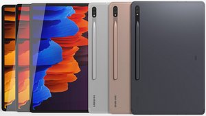 3D realistic samsung galaxy tab