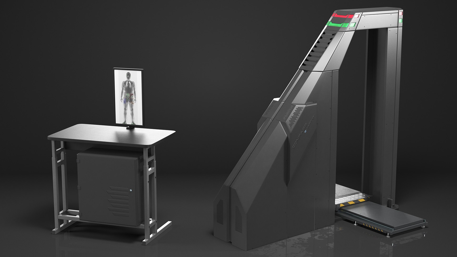 3D model conpass smart dv xray https://p.turbosquid.com/ts-thumb/rw/ioePKR/Mu/conpasssmartdvxraypeoplescreeningsystemmb3dmodel006/jpg/1614622814/1920x1080/fit_q87/562abc2e73f749f09eba19152b32a0f0051a2a94/conpasssmartdvxraypeoplescreeningsystemmb3dmodel006.jpg