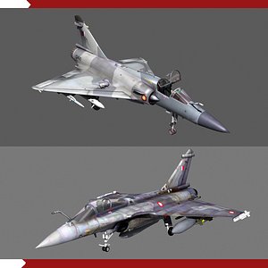 Mirage 2000 and Rafale Qatar