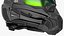 Futuristic Combat Helmet Black
