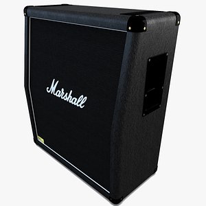 marshall guitar amplifier 3d model