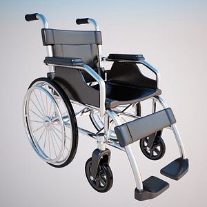 3d model wheelchair chair