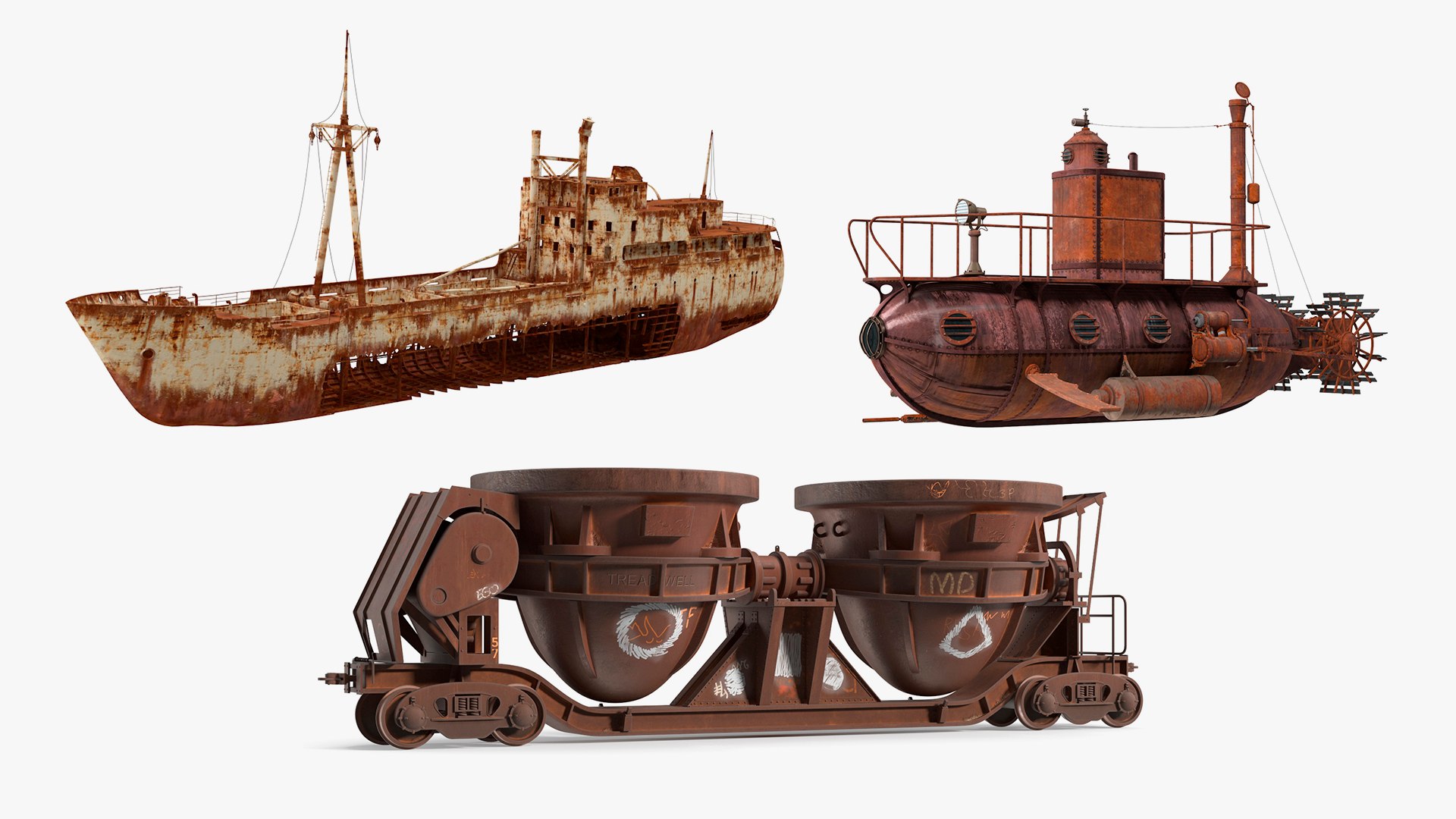 Rusty Vehicles Collection 3D model https://p.turbosquid.com/ts-thumb/rw/u9cPWz/sP/rustyvehiclescollection3dsmodel001/jpg/1710496995/1920x1080/fit_q87/a18333742b8e1d9c1ce9b5383fe26585714d65ac/rustyvehiclescollection3dsmodel001.jpg