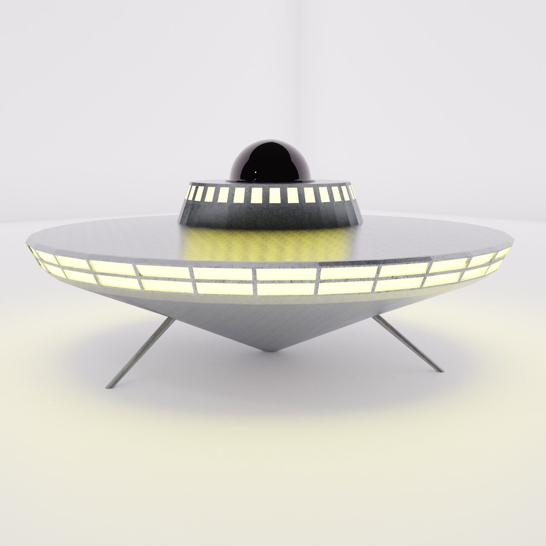 3D ufo vehicle spaceship - TurboSquid 1694761