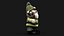 Wooden dwarf statue